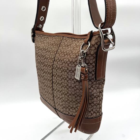 COACH Y2K Vintage Signature Bag, Micro C's, Hobo - Picture 5 of 12